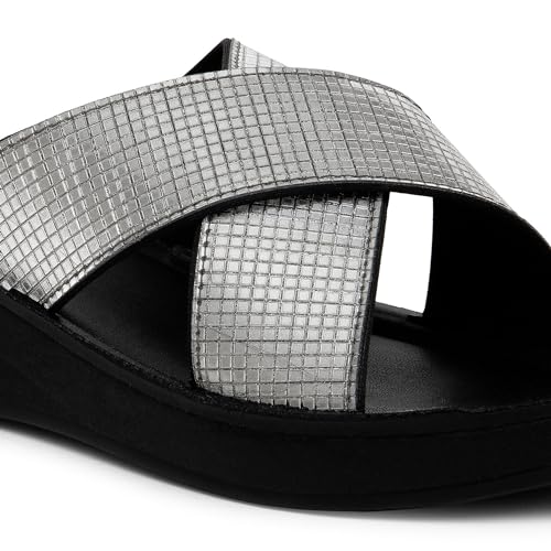 Image of BELLA by Labella Women's Fashion Platform Slip-On Sandal - Comfortable, Lightweight, Slip-Resistant, Breathable - Ideal for Casual and Office Wear