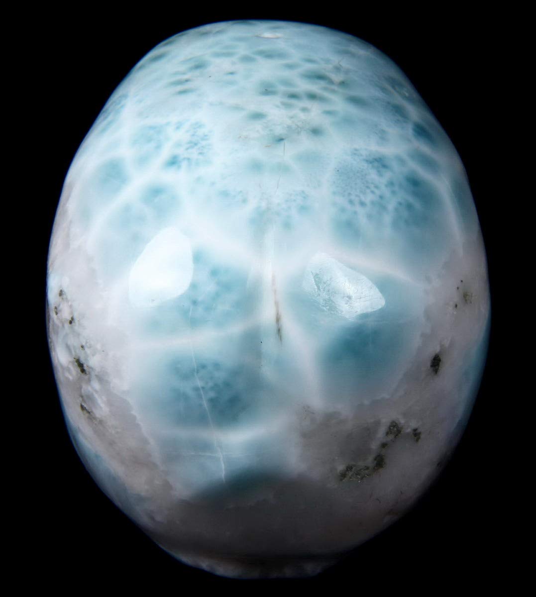 Amazon.co.jp: スカル2.8インチ ラリマークリスタルスカル 手彫り 宝石