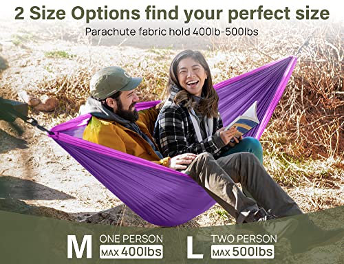 Kootek Camping Hammock Single Portable Hammocks Camping Accessories For Outdoor, Indoor, Backpacking, Travel, Beach, Backyard, Patio, Hiking #TOP1
