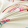 Btargot Lightweight Soft 3 Piece Rainbow Comforter Set with 2 Pillow Covers, Cartoon Love Hearts Flowers and Grass Bedding Set for Girls Boys Kids, Twin Multi-Color #5