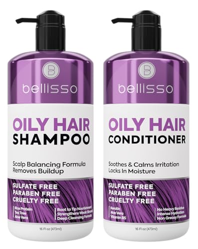 Bellisso Oily Hair Shampoo and Conditioner Set