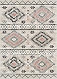 Well Woven Malfi Prato Tribal Southwestern Geometric Pink 7'10" x 10'6" Area Rug Thumb #1