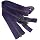#5 Antique Brass Metal YKK Medium Weight Inside/Outside Reversible Slide Jacket Zipper Separating (1 Zipper) Color Deep Purple #866W Choose Your Length (Deep Purple #866W, 25" Inches) image 5