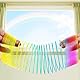 Damaiyyy Rainbow Spiral Springs Spielzeug Spirale 4 Stück Kinderspielzeug Spirale Treppenläufer Sprungfeder Spielzeug Treppenläufer Spirale Regenbogen Spirale für Kinderpartys,Geschenke,Partypacks