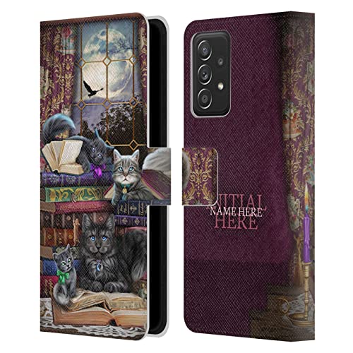 Housse en cuir Galaxy A52 personnalisable | Finition premium Brigid Ashwood