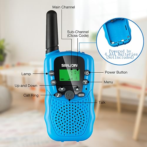 Sanjoin T-388 Walkie Talkies For Kids Toys thumb #4