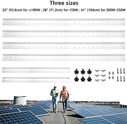 Suporte de montagem de painel solar, suportes de montagem de inclinação de painel solar ajustáveis ​