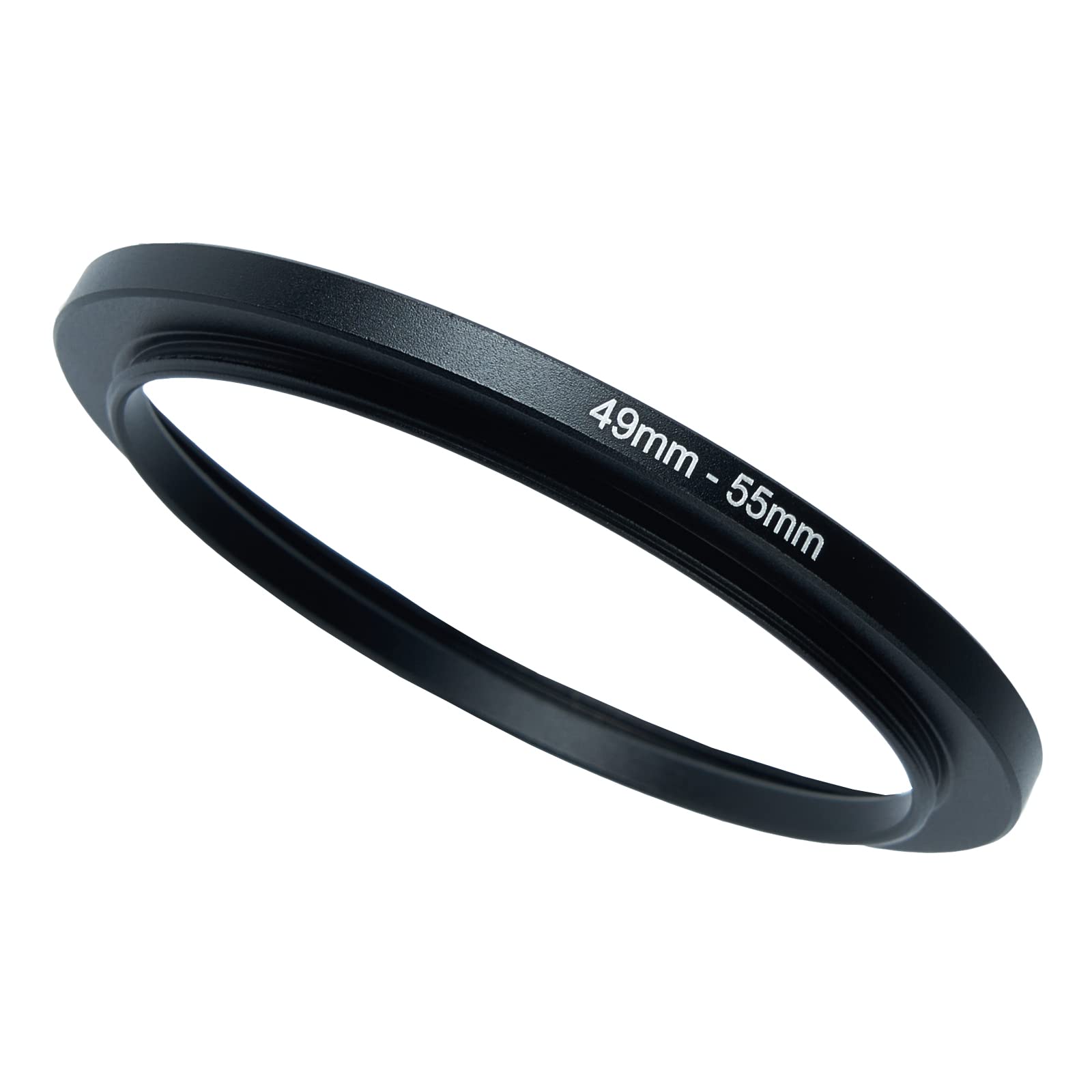 49mm to 55mm Step-Up Ring Filter Adapter for All Brands UV ND CPL Metal Ring Step-Up Rings Adapter Filter (49mm-55mm)