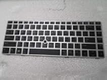 Used for HP EliteBook 8460p 8470p 8460w 8470w 702649-001 Keyboard US Point Silver