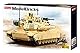 Sluban- Modell Bricks-M1A2 Sep V2 Abrams Hand Battle Tank 781 Stück, M38-B0892, Mehrfarbig