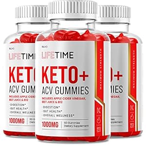 (3 Pack) Lifetime Keto Gummies – Advanced Formula Life Time Keto ACV Gummies (180 Gummies)