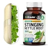 BIO KRAUTER® Stinging Nettle for Seasonal Support - Stinging Nettle Root Supplement (Urtica Dioica) 1200 mg for Urinary Tract Support & Daily Wellness - 100 Capsules, 50 Days of Supply, Non-GMO