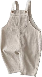 Baby koiベビー服男の子女の子春秋サロペット新生児カバーオール出産準備贈り物かわいいおしゃれポケット無地ベージュ80