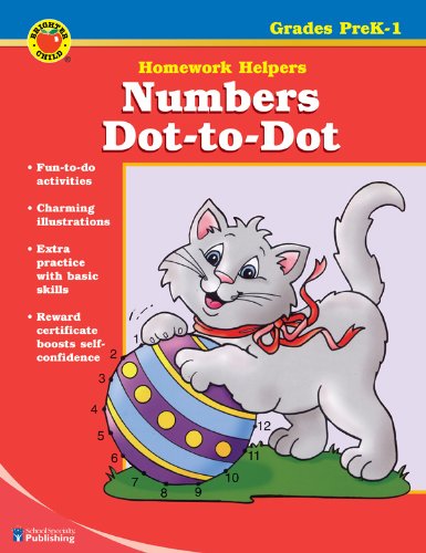 Numbers Dot-To-Dot (Brighter Child: Homework Helpers)