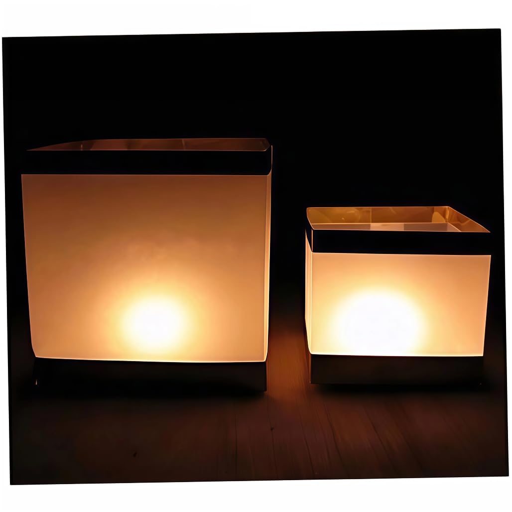 10 pièces lanternes flottantes biodégradables en papier blanc lanternes à bougies lumières flottantes de piscine pour souhaiter et prier