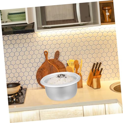 Cuiseur à riz : pot intérieur 3l robuste en alliage d'aluminium au design convivial - 3