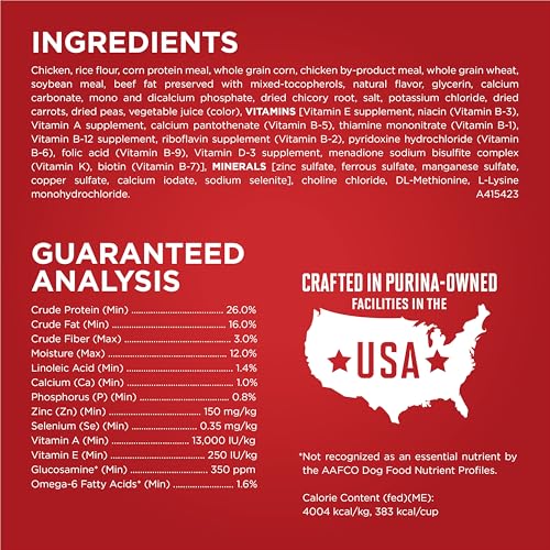 Purina ONE Chicken and Rice Formula Dry Dog Food - 31.1 lb. Bag