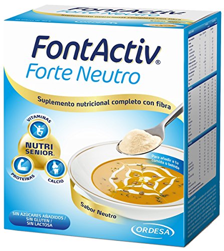 En Oferta Fontactiv Forte Neutro - 10 Sobres De 30Gr Suplemento Nutricional Para Adultos Y Mayores - 1 A 4 Sobres Al Día.