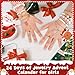 Jewelry Advent Calendar 2025 for Girls, 24 Days of Christmas Countdown Calendar Unique Charm Bracelets Rings Necklaces Jewellery Accessories for Girls Kids Teens Adults Xmas Winter Holiday Gifts