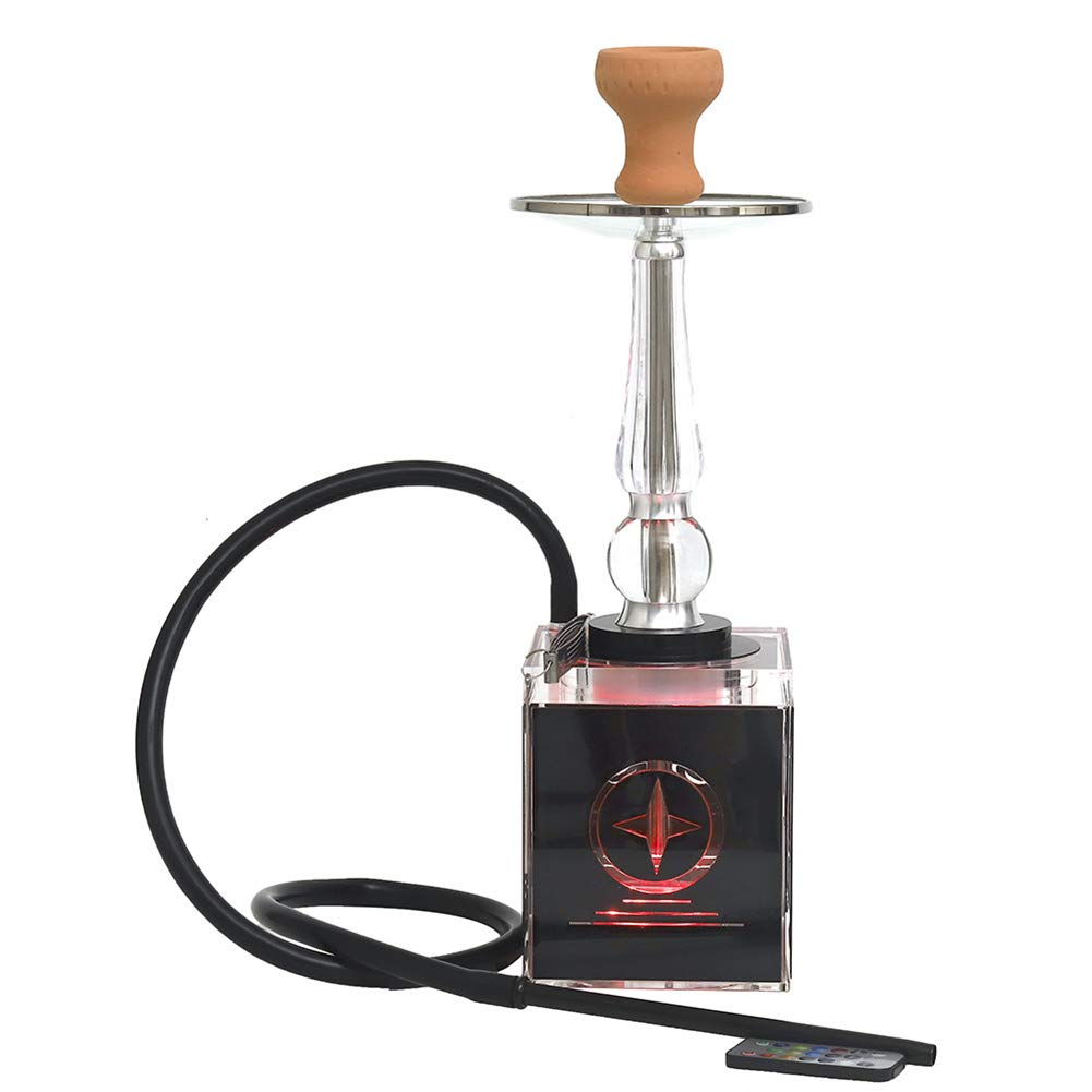 Cachimba Cachimba de Pipa Grande, Cachimba de Cristal Cachimba Árabe Grande, Adecuado para Familias, Hoteles Extranjeros, Bares, Clubes, Hoteles Adecuados para Familias, Hoteles