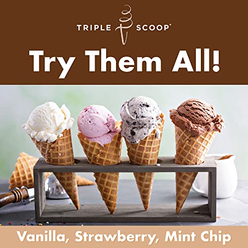 image for Triple Scoop Ice Cream Mix, Starter for use with Home Ice Cream Maker,