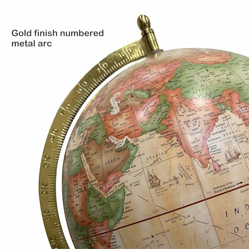 GLOBE-DADDY-8-Inch-Home-Decor-Globe-for-Adult-Gift-Item-Showpiece-Globes-for-Office-Table-Beige-World-Map-Multicoloured-Best-Quality