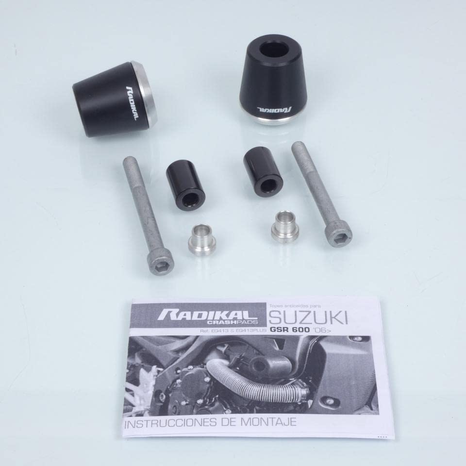 Tampon pare carter Radikal Suzuki 600 GSR absorption des chocs et protection antichute