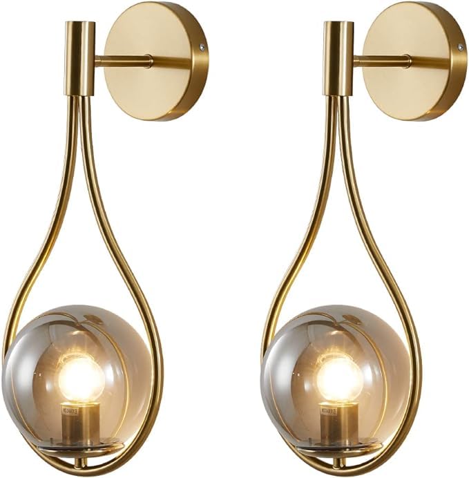 Image of Wall Lamp Chandelier Pendant Light, Home Decor for Bedroom, Living Room, Hallway, Cafe, Hotel, Restaurant (BAT Black Wall LAMP with LED Bulb Pack of 1)