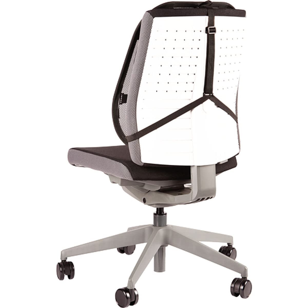 Fellowes - Mesh Professional Series - Respaldo Ergonómico de Rejilla - Cojín con Soporte Lumbar de Malla - Apoyo para la Espalda, Adaptable a Cualquier Silla. Ayuda a Mantener la Postura Correcta