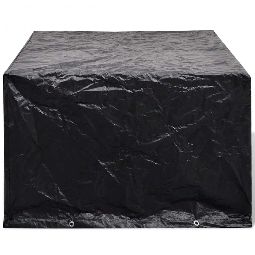 vidaXL Gartenmöbel Abdeckplane Poly Rattan 113x113cm Abdeckhaube