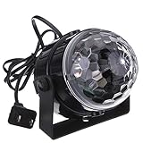 Joe’s Essentials Sound Activated RGB Disco Ball LED Lights