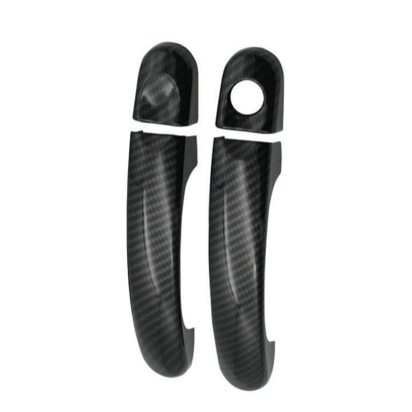 Garniture de poignée de porte en carbone pour VW Eos 2006-2015