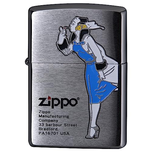 ZIPPO(ジッポー) ライター マルカイ ウィンディデザイン 200-WINDYBL 正規輸入品