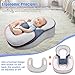 ALMOHADAS Baby Wedge Feeding Pillow for Newborn, Adjustable Reflux Pillow for Baby Comfortable Play & Feeding Support