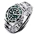 Produktbild NC San Martin Diver Ghost Luxusuhr Saphirglas Herren Automatik Mechanische Herrenuhren Keramiklünette Armbanduhr (Green)