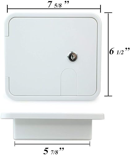 Miniatura 3 de Casa blanca polar 2MW de las piezas del remolque de la caravana de la escotilla del cable eléctrico del cuadrado del cuadrado