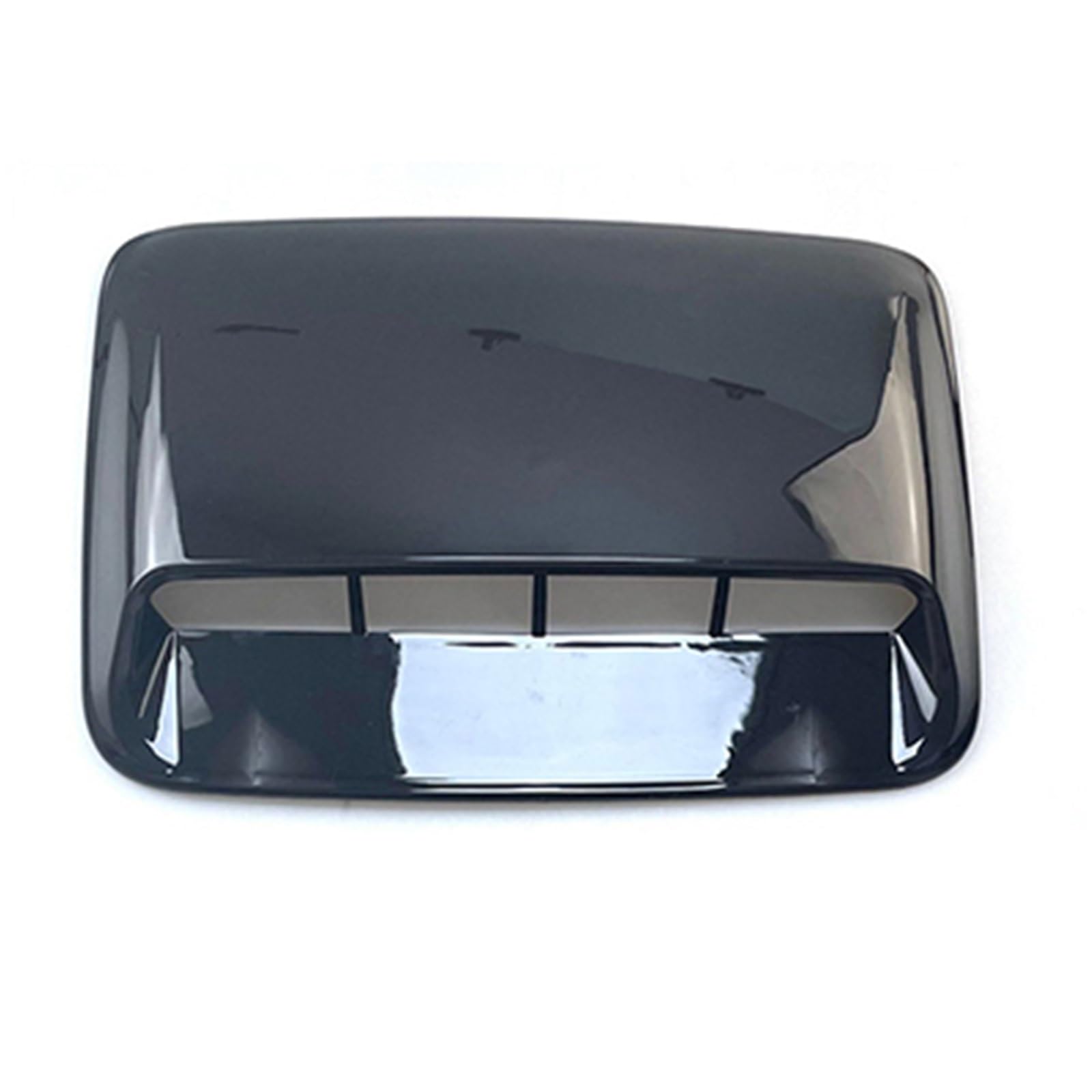 TILIEINE Car Front Side Air Vent Cover Universal Car Air Flow Intake Hood Scoop Bonnet Vent Cover Decorative Sticker(Black)