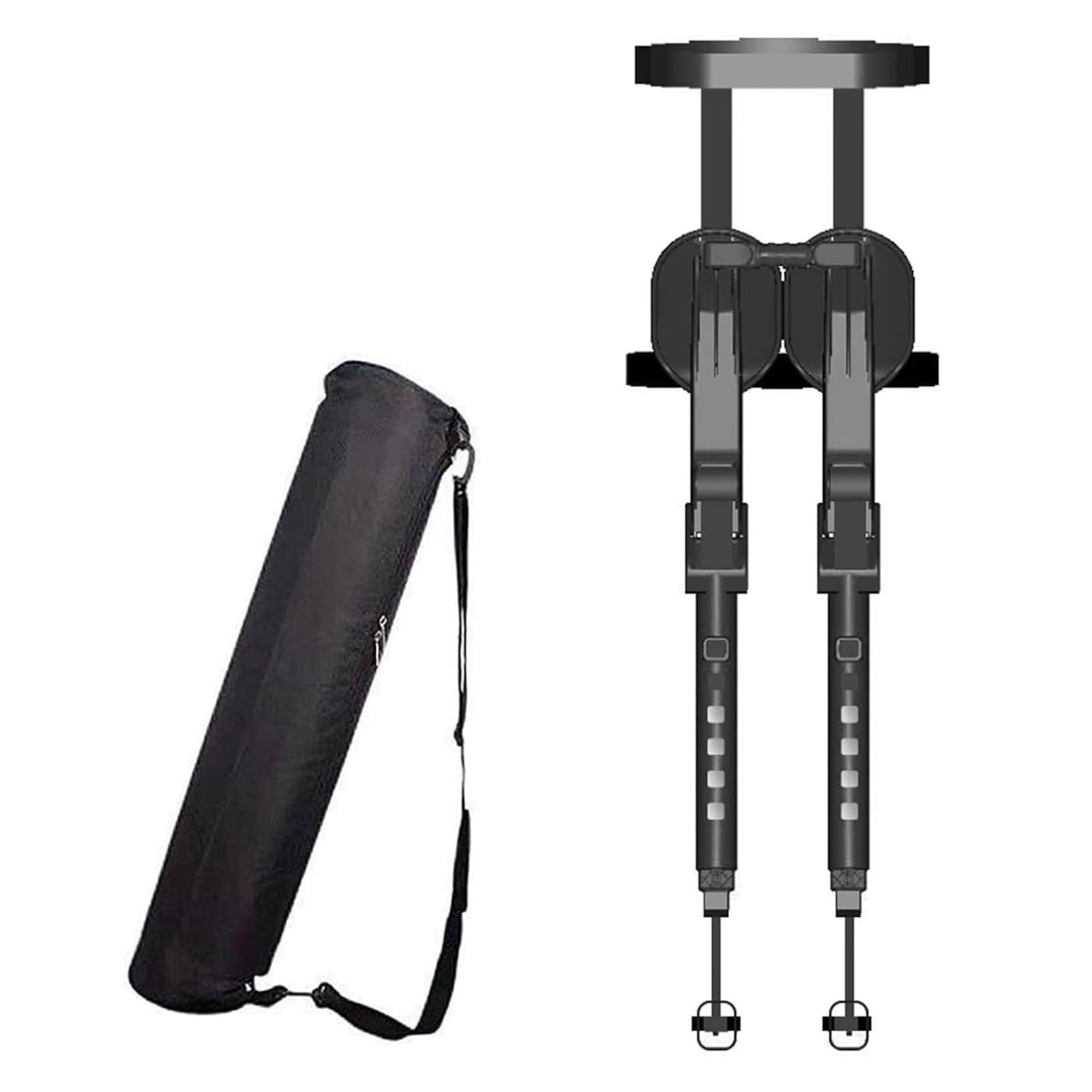 HDXWIFD Invisible Chair Wearable, Exoskeleton Human Wearable Seat, Portable Leg Ergonomics Lightweight Seat, 5 Gear Heights Adjustable Withstands