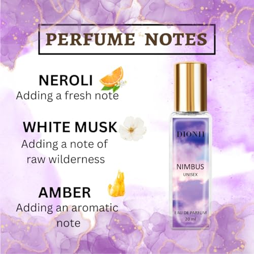 Image of Dionii Eau De Parfum Gift Set for Unisex | NIMBUS, MUSK Perfume Set | Long Lasting Fragrance (2 x 20ml Each)