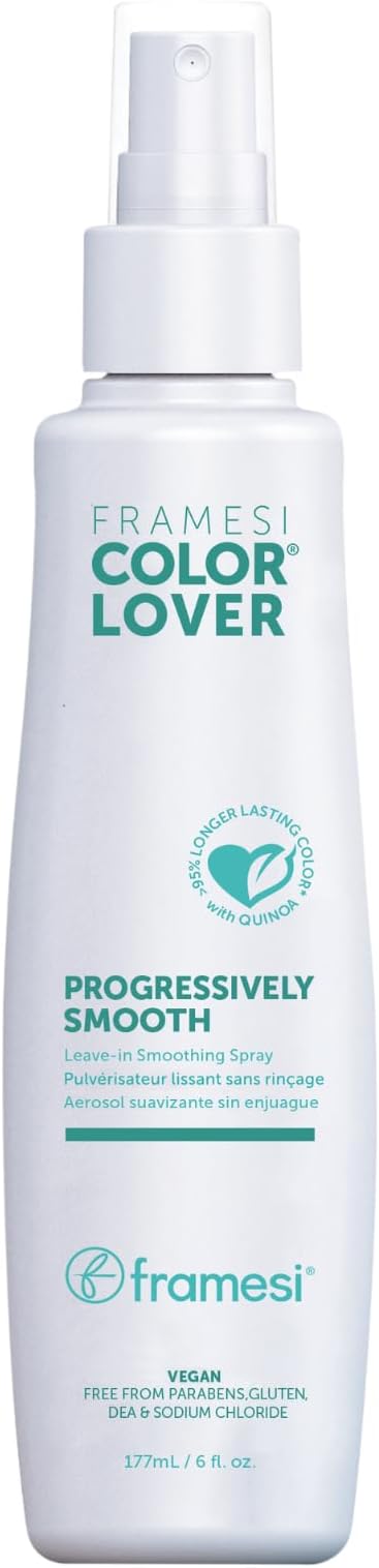 Color Lover Progressively Smooth Leave In Smoothing Spray, 6 fl oz, Leave In Conditioner for Color Treated Hair