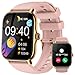Produktbild LLKBOHA Smartwatch Damen mit Telefonfunktion - 1,85 Zoll Touchscreen Smart Watch, 111+ Sportmodus IP68 Wasserdicht Fitnessuhr mit Herzfrequenzmonitor Schlafmonitor Schrittzähler für iOS Android