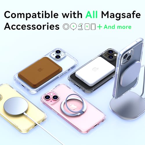 Clear Case for iPhone 15 Pro Max Phone Cases Not-Yellowing, with 2X Screen - Bild 26 von 77