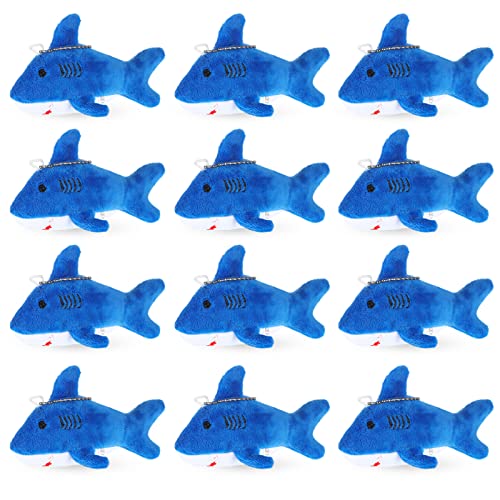 Mini Shark Plush Keychain