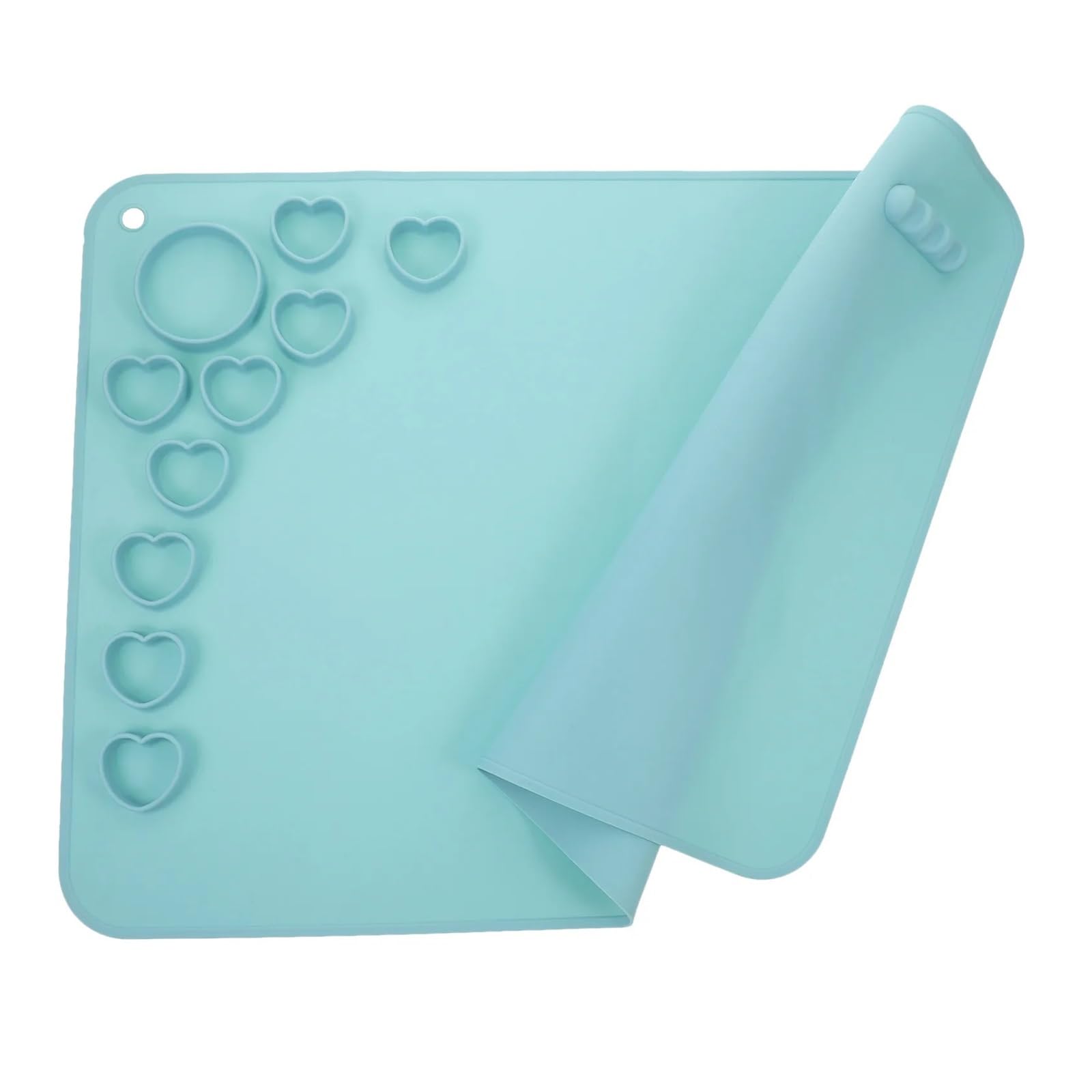 Sdiuakbv One Color Silicone Painting Mat Silicone Craft Mat Multi-Functional Sheet For Diy Resin Crafts Painting Nail Art For Drawing