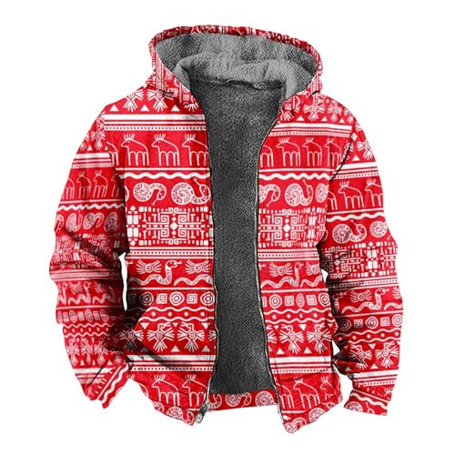 Manteau polaire imprimé ethnique pour vos sorties hiver