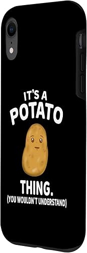 Vista 65 de Funda para iPhone 11 Kawaii Potato It's A Potato Thing Funny Potatoes