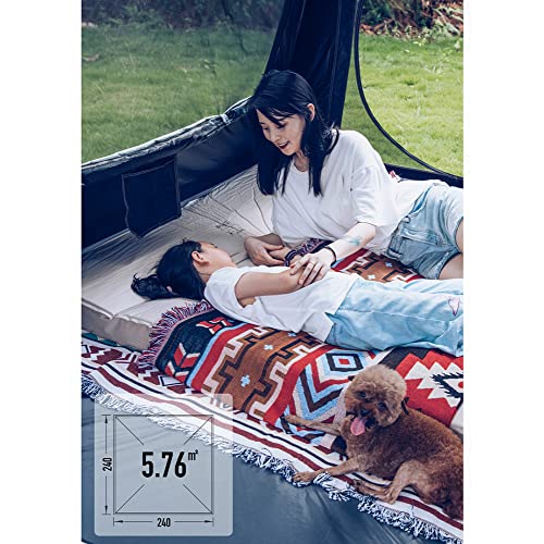 Carpa instantánea para camping 3-4 personas impermeable miniatura 3