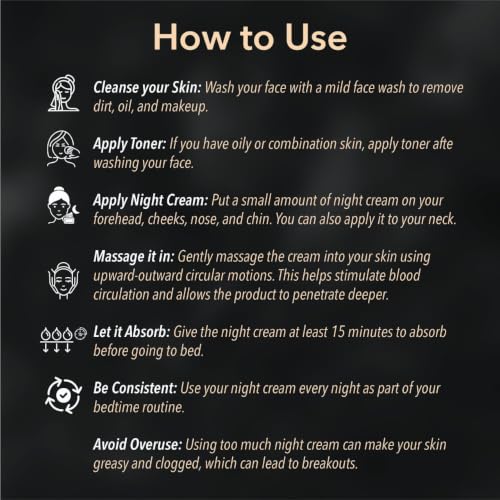 Image of G&R Night Cream 50g | Overnight Repair Cream For Pigmentation & Dark Spots | With Retinoids