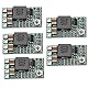 Heevhas Mini Step-Down Energieversorgungs Modul Netzteil Einstellbar Spannungsregler DC-DC 4.0-20V,12V 24V bis 5V 3A Power Module (5 Stücke)