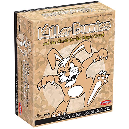 Playroom Entertainment Killer Bunnies Card Game Wacky Khaki Booster Pack